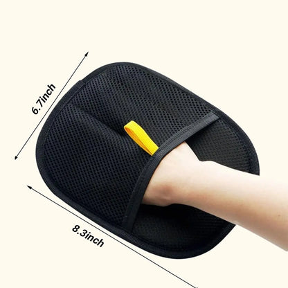 Professional Pet Hair Remover Gloves - Electrostatic Cleaning Solution for Dogs and Cats, Reusable for Carpets, Couches, and Clothing